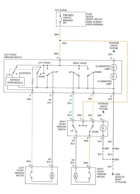 Ford Focus power relay diagram